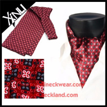 New Product Gentlemen Custom Print Corbata de seda Corbata